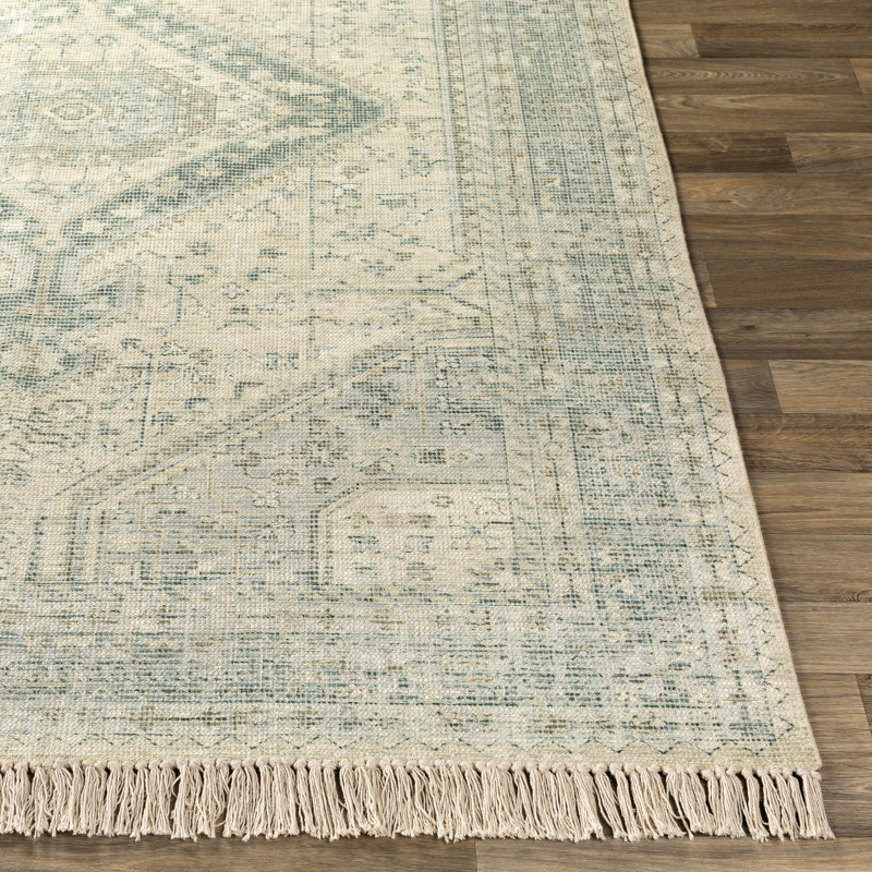 AllModern Tucson Handmade Flatweave Sage Rug & Reviews Wayfair
